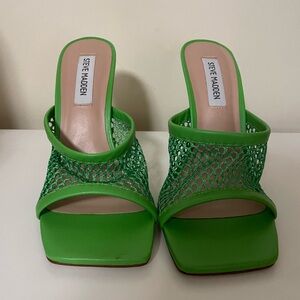 Steve Madden Green Heels